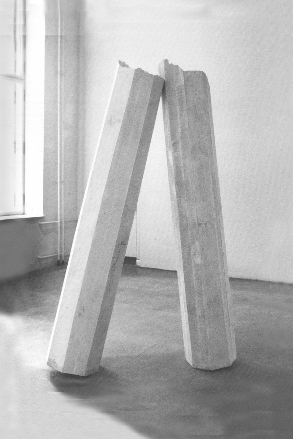 Inge Mahn, Säulenpaar, 1988, © Inge Mahn