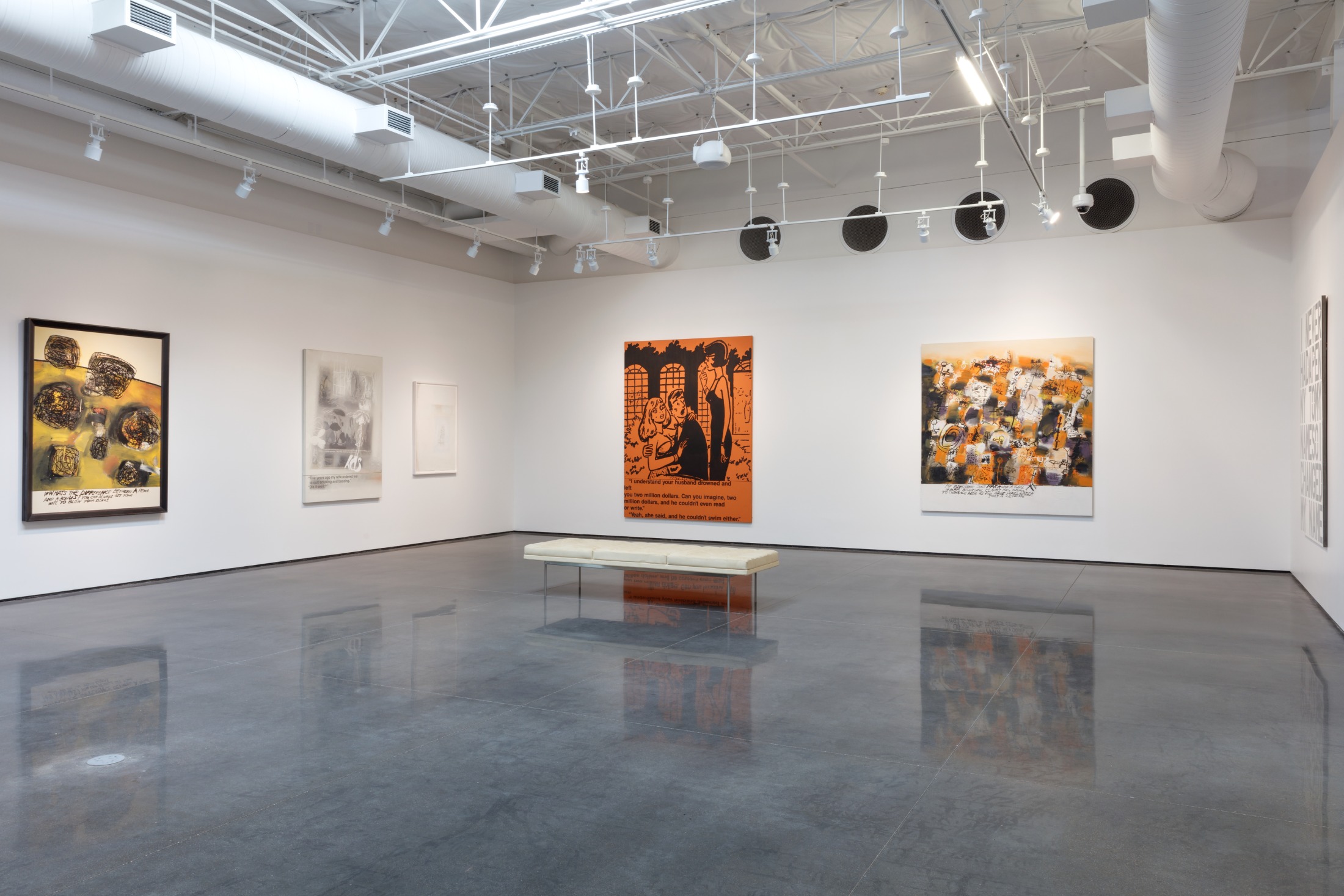 Installation view: Selections from The Karpidas Collection, The Karpidas Collection, Dallas, 2022, photo: Kevin Todora, © Richard Prince. Courtesy of The Karpidas Collection, Dallas