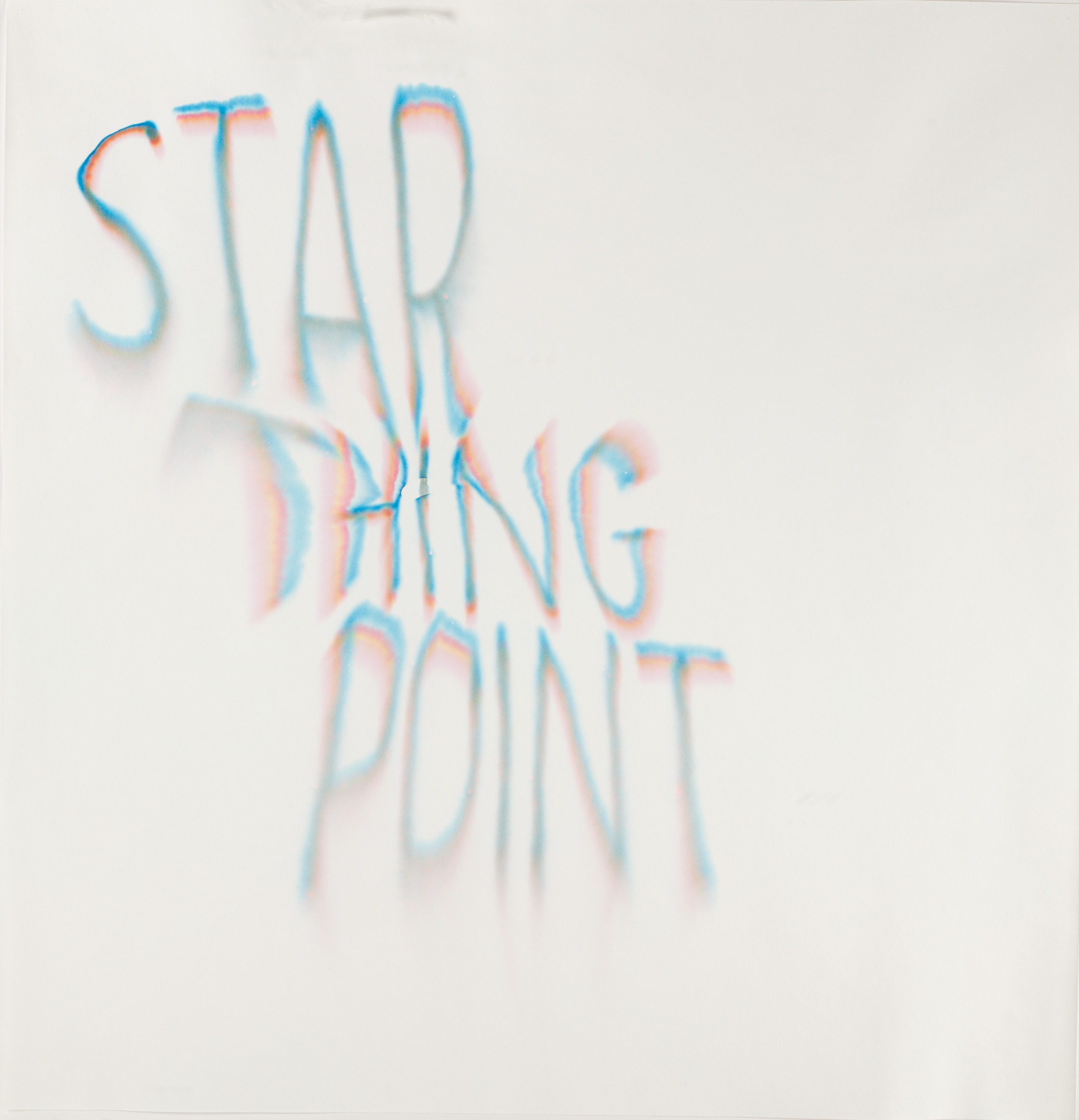 Navid Nuur, Star Thing Point, 2007, ink wash with bath water on paper, 59.5 × 47.2 cm, courtesy of Teylers Museum, donation by Tanya Rumpff