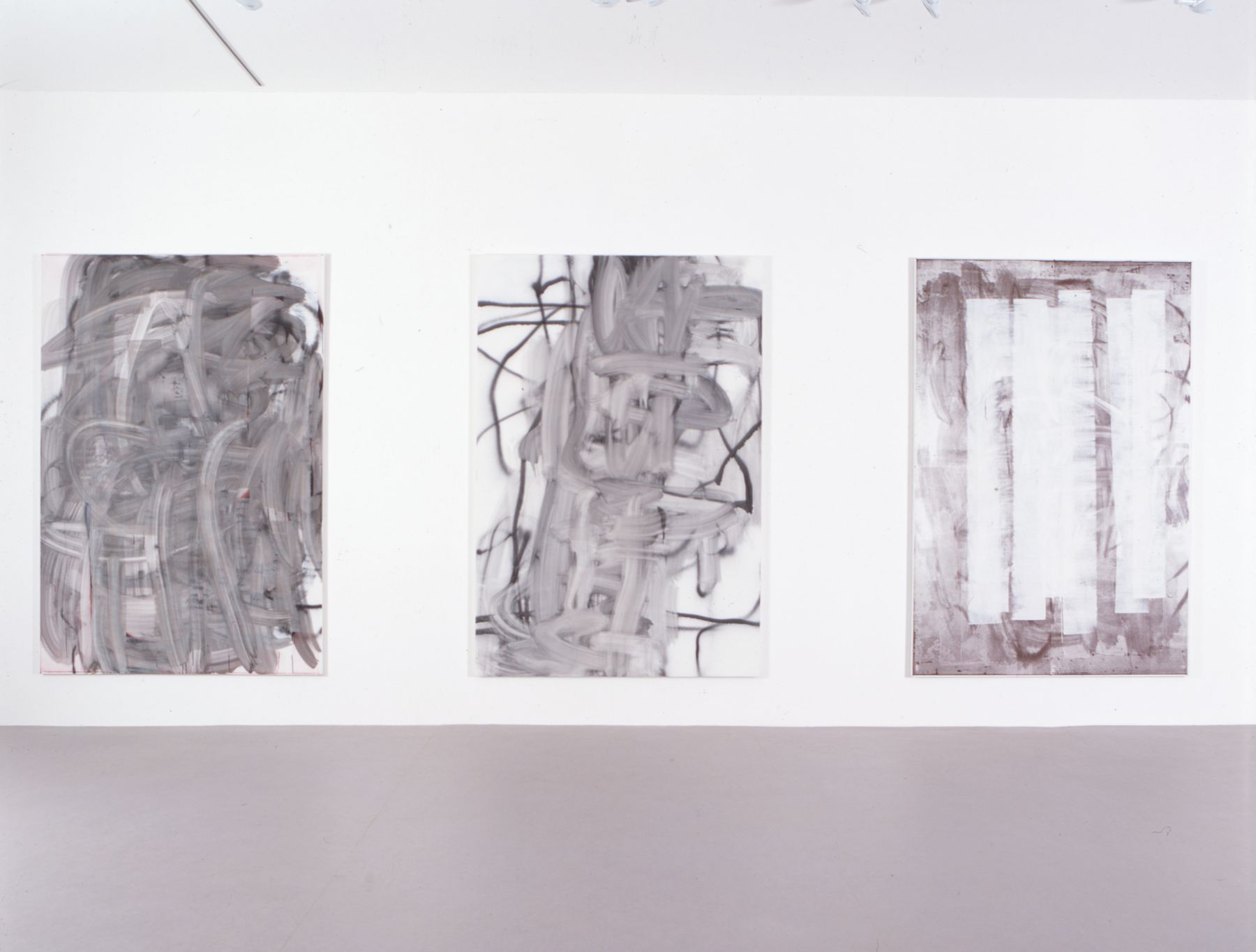Christopher Wool, Installation view Camden Arts Centre, 2004. Courtesy the artist and Camden Arts Centre.
