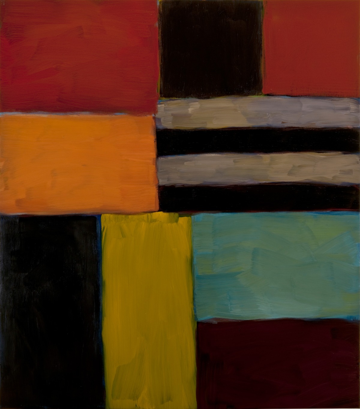 Sean Scully, Cut Ground Green, 2008, © Sean Scully, photo: courtesy of the artist 